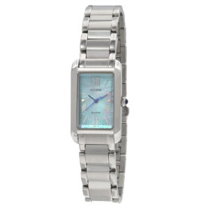 citizen l bianca eco drive mother of pearl dial ladies watch ew5620 55n
