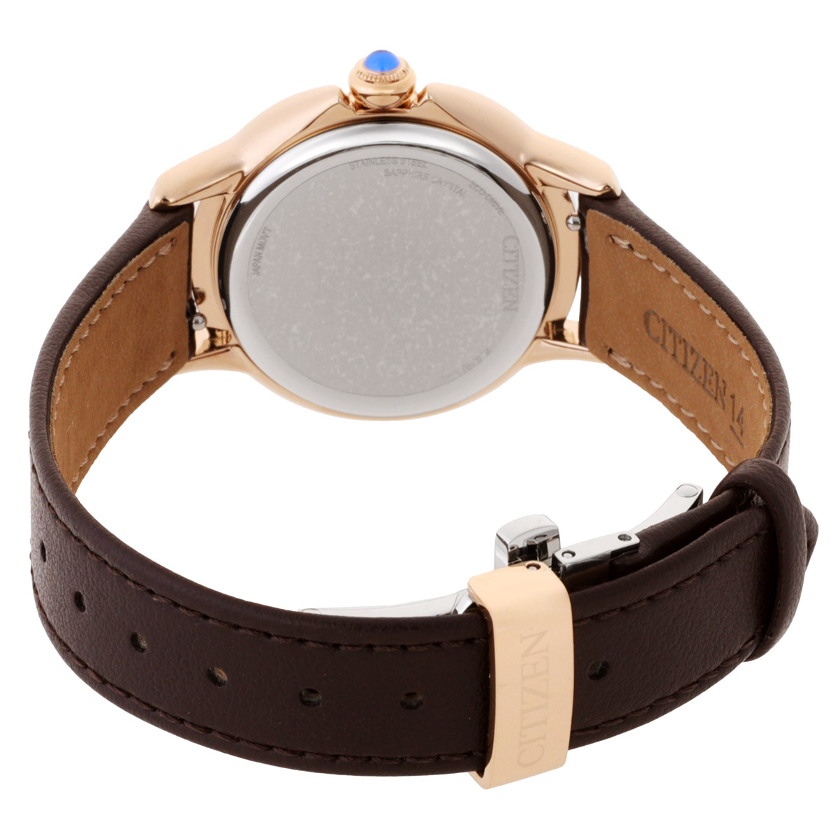 citizen l ceci eco drive brown dial ladies watch em1163 09x citizen l ceci eco drive brown dial ladies watch em1163 09x