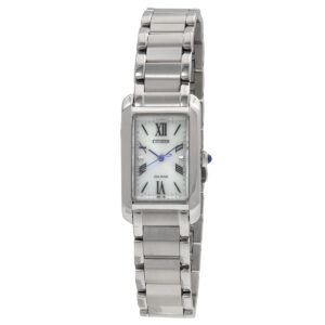 citizen l eco drive white dial ladies watch ew5620 55a