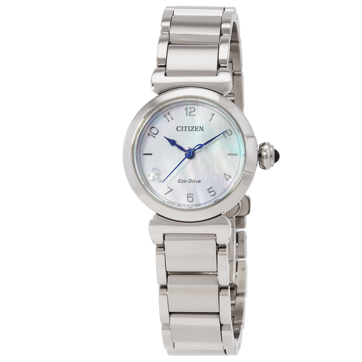 citizen l mae white mother of pearl dial ladies watch em1130 83d citizen l mae white mother of pearl dial ladies watch em1130 83d