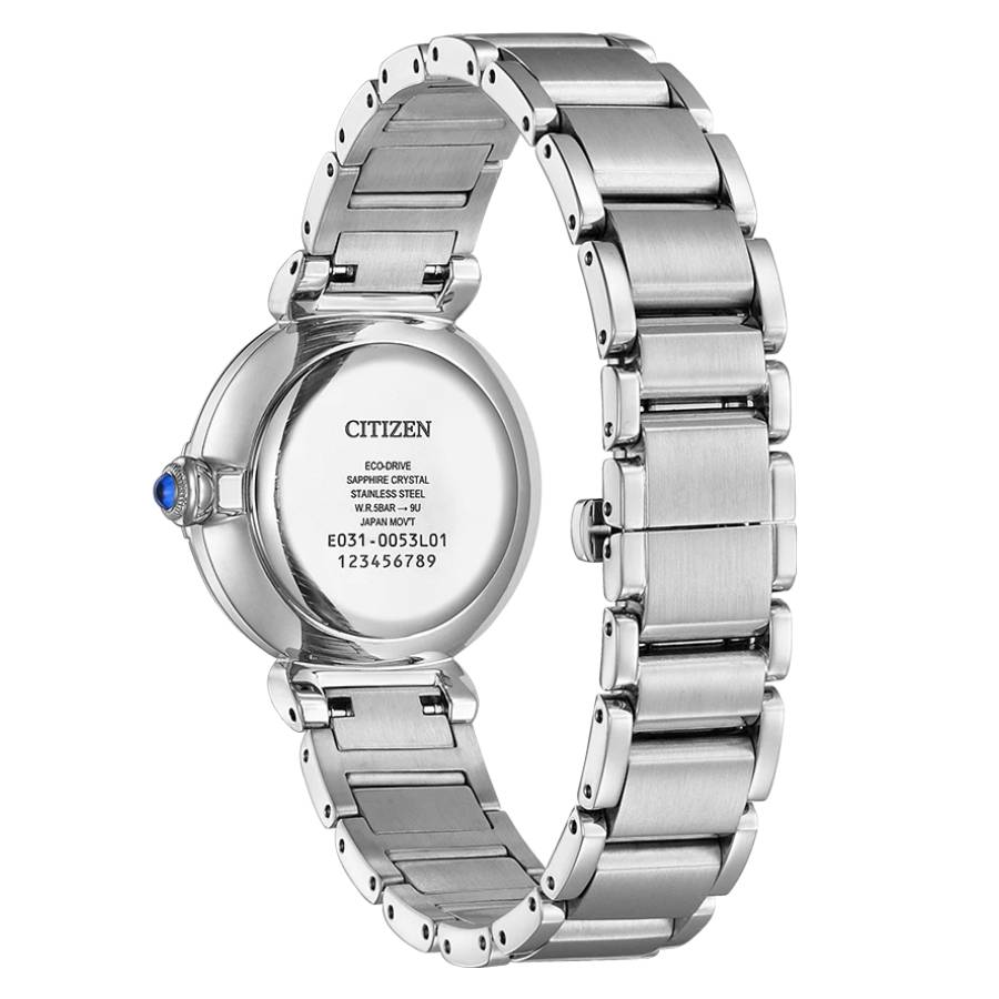 citizen l series eco drive green dial ladies watch em1070 83l citizen l series eco drive green dial ladies watch em1070 83l