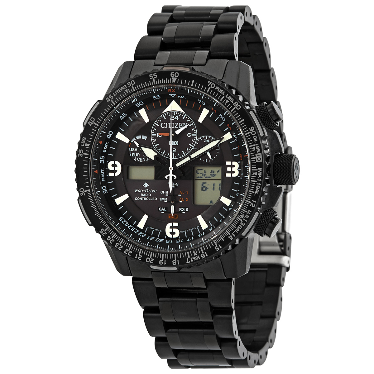 citizen perpetual black dial men's watch jy8085 81e citizen perpetual black dial men's watch jy8085 81e