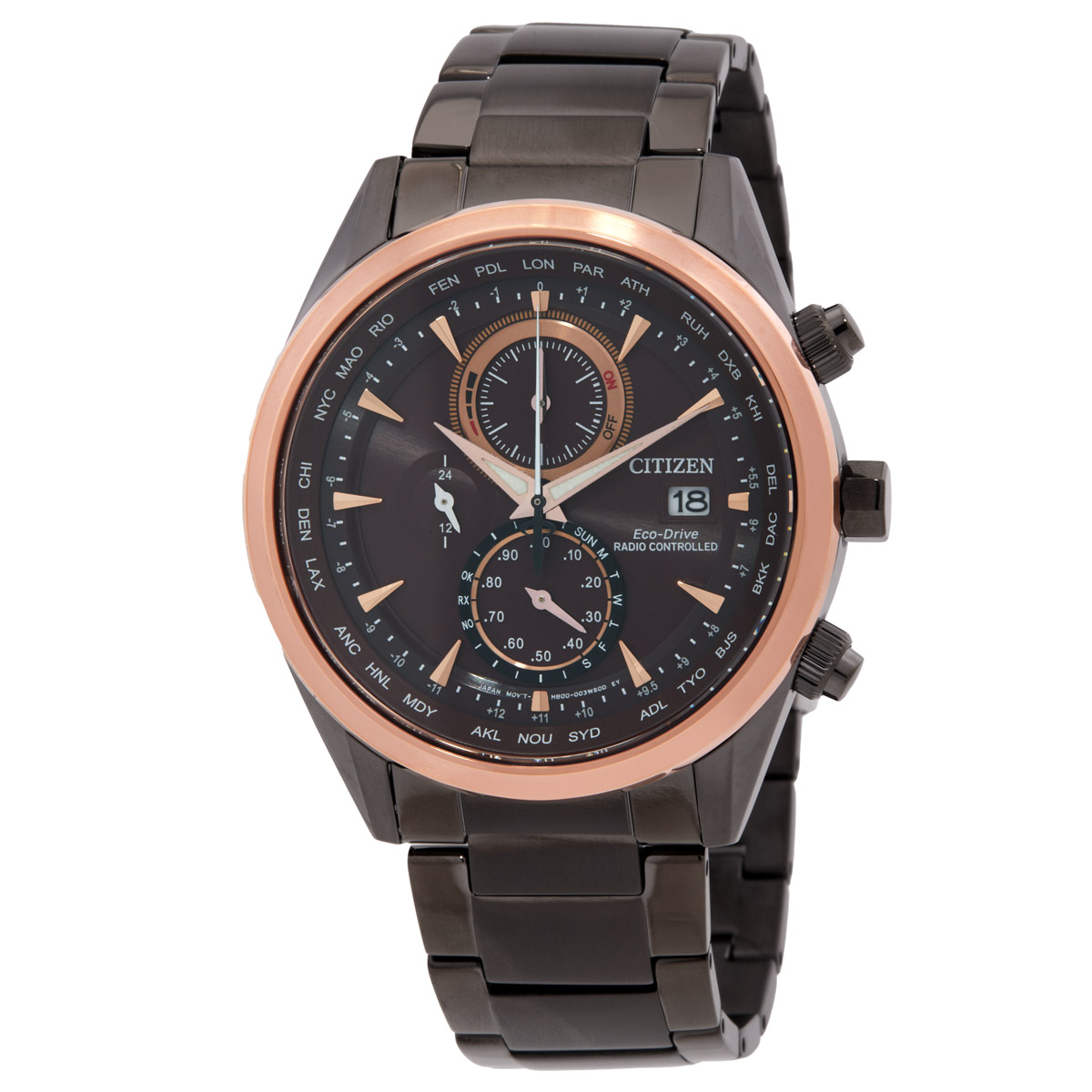 citizen perpetual chronograph red dial men's watch at8267 51x citizen perpetual chronograph red dial men's watch at8267 51x