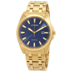 citizen peyten eco drive blue dial men's watch bm7532 54l