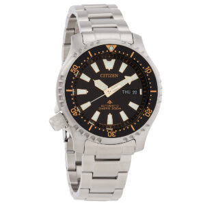 citizen promaster automatic black dial men's watch ny0160 66e