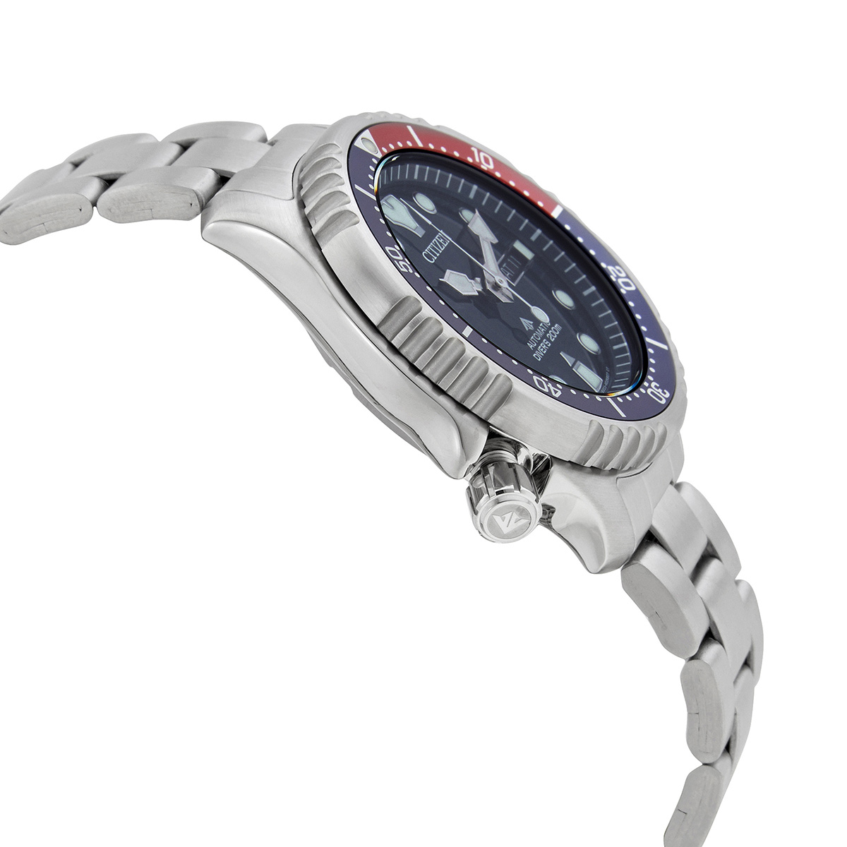 citizen promaster lefty automatic blue dial pepsi bezel men's watch ny0086 83l citizen promaster lefty automatic blue dial pepsi bezel men's watch ny0086 83l