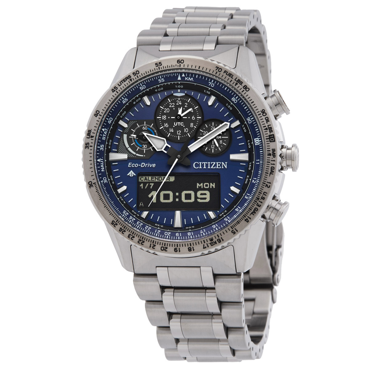 citizen promaster skyhawk u830 analog digital blue dial men's watch jv2000 51l citizen promaster skyhawk u830 analog digital blue dial men's watch jv2000 51l