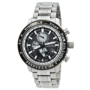 citizen promaster world time grey dial men's watch by3006 53h