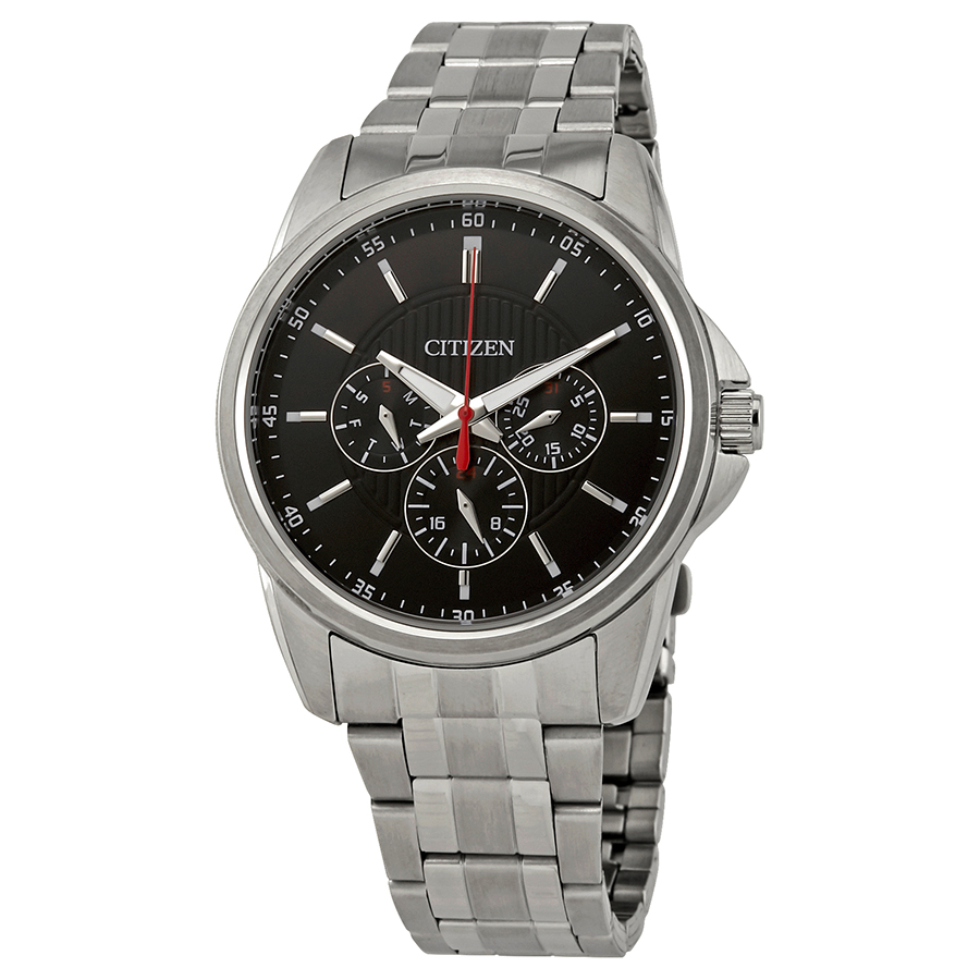 citizen quartz black dial stainless steel men's watch ag8340 58e citizen quartz black dial stainless steel men's watch ag8340 58e