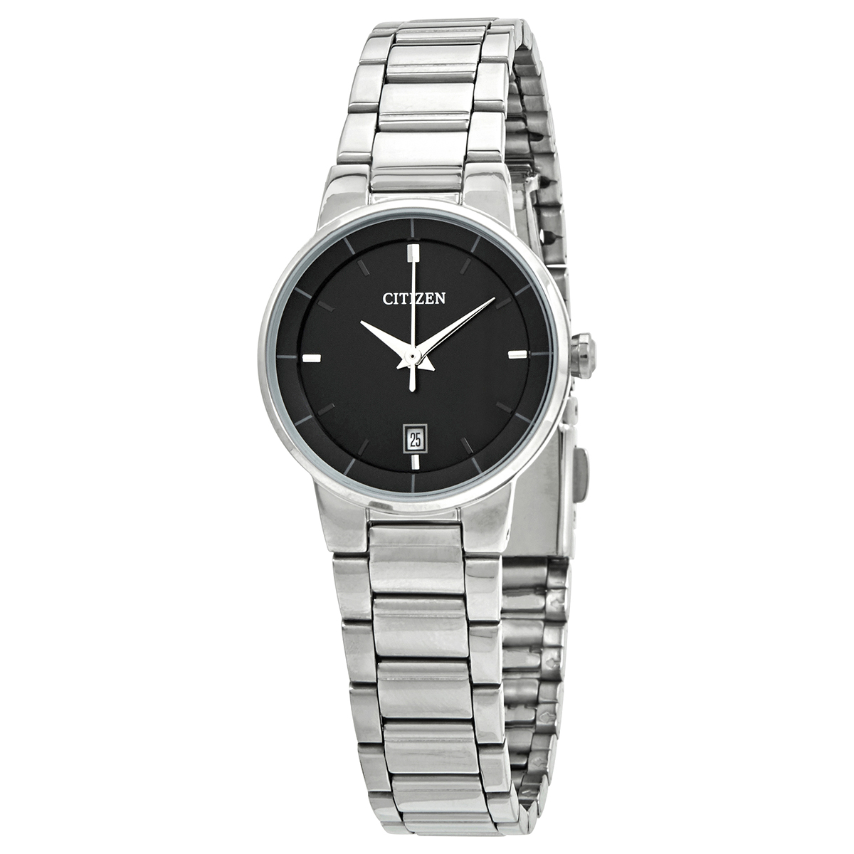 citizen quartz black dial stainless steel ladies watch eu6010 53e citizen quartz black dial stainless steel ladies watch eu6010 53e