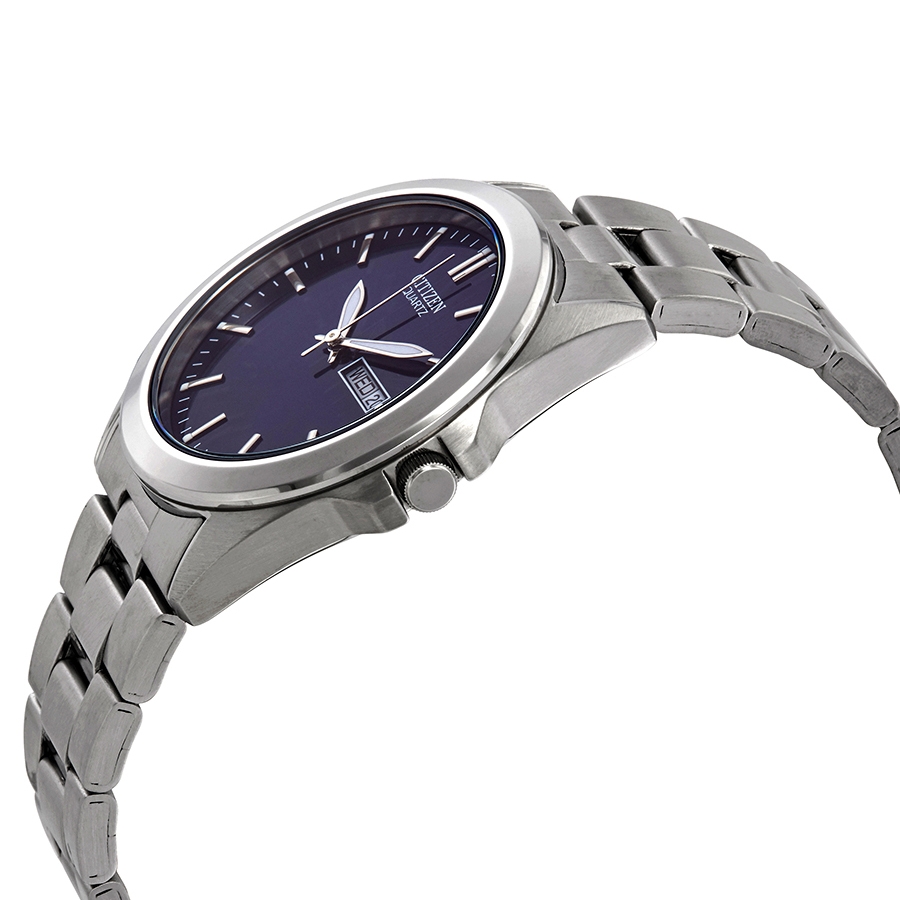 citizen quartz blue dial stainless steel men's watch bf0580 57l citizen quartz blue dial stainless steel men's watch bf0580 57l