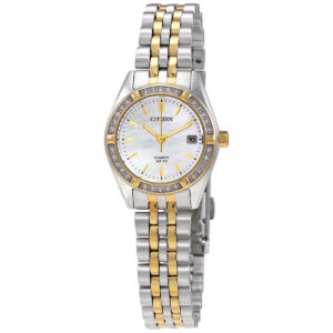 citizen quartz crystal ladies watch eu6064 54d