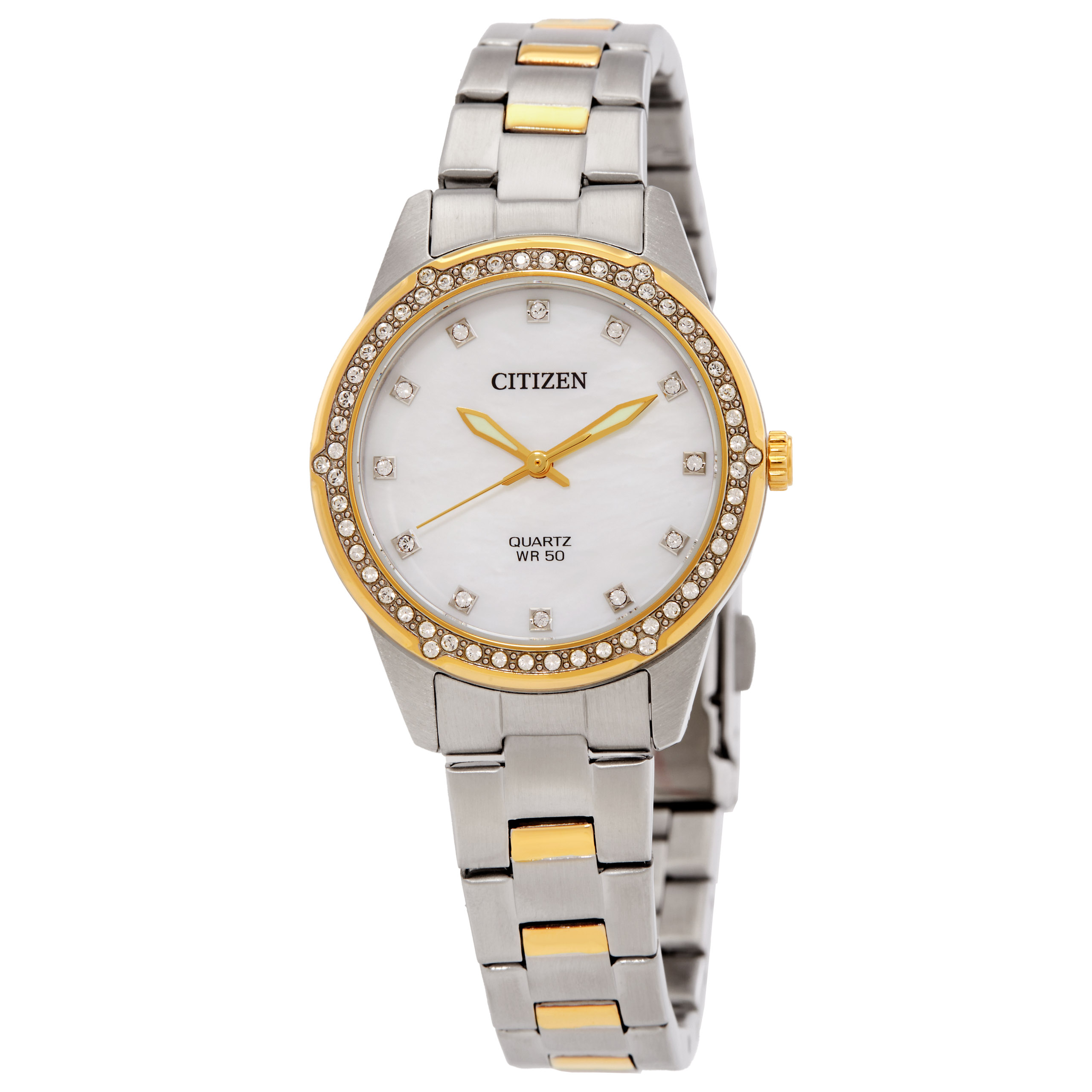 citizen quartz crystal mother of pearl dial ladies watch er0224 51d citizen quartz crystal mother of pearl dial ladies watch er0224 51d