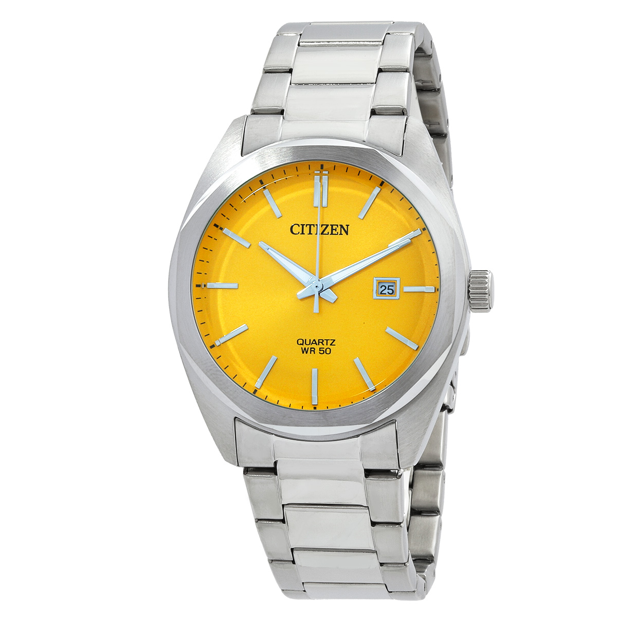 citizen quartz men's yellow dial watch bi5110 54z citizen quartz men's yellow dial watch bi5110 54z