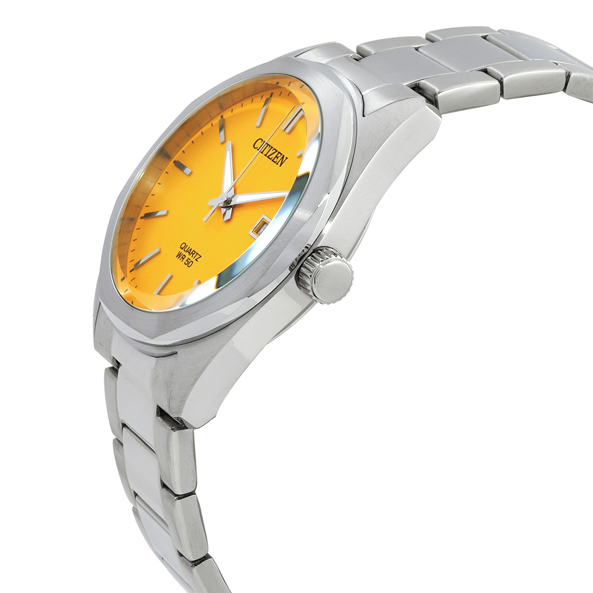 citizen quartz men's yellow dial watch bi5110 54z citizen quartz men's yellow dial watch bi5110 54z