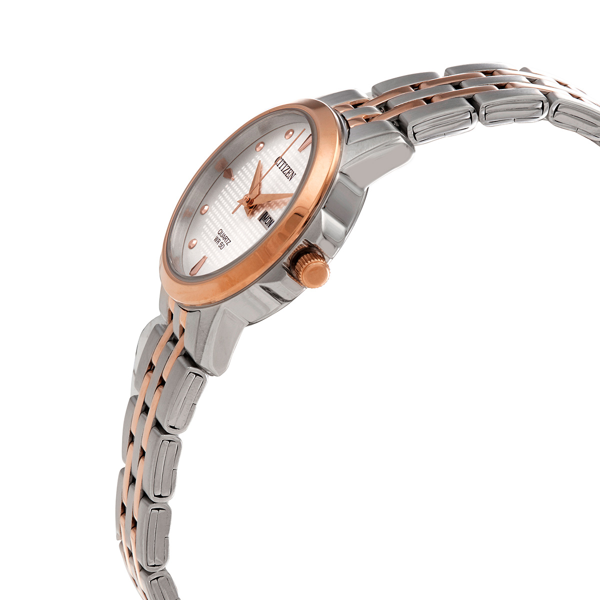 citizen quartz silver dial two tone ladies watch eq0605 53a citizen quartz silver dial two tone ladies watch eq0605 53a