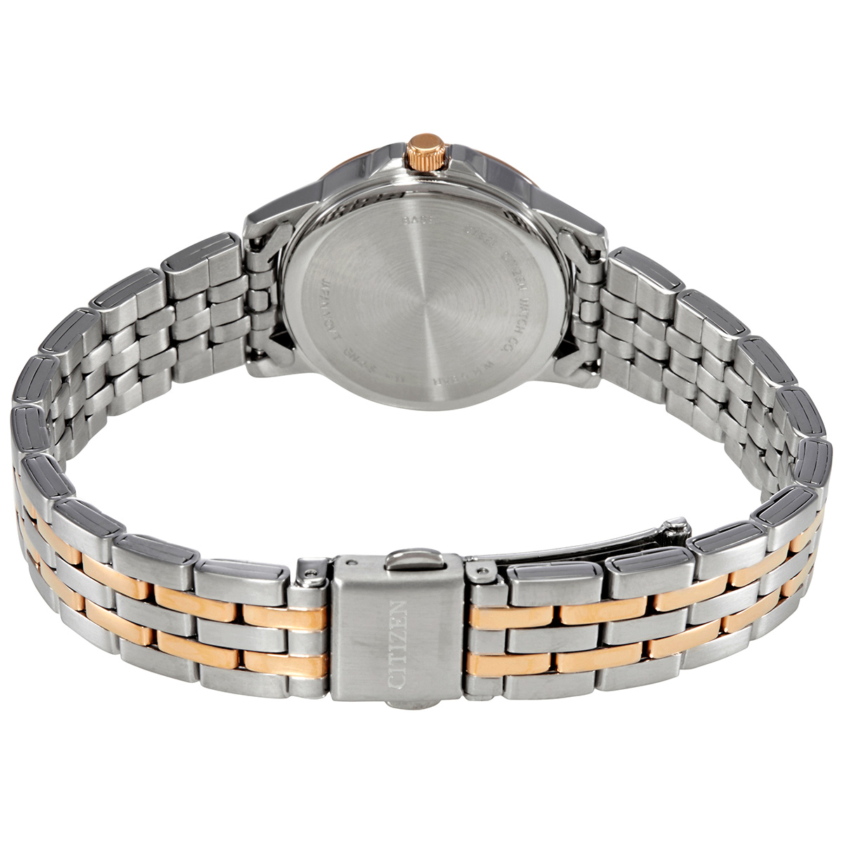 citizen quartz silver dial two tone ladies watch eq0605 53a citizen quartz silver dial two tone ladies watch eq0605 53a