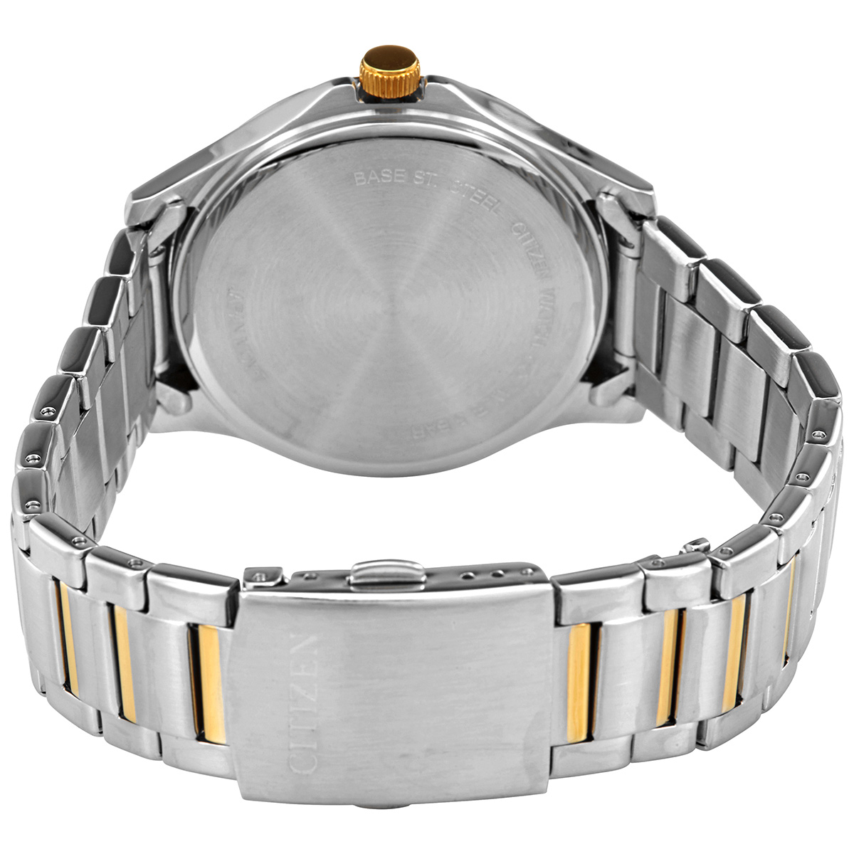 citizen quartz silver dial two tone men's watch bf2005 54a citizen quartz silver dial two tone men's watch bf2005 54a
