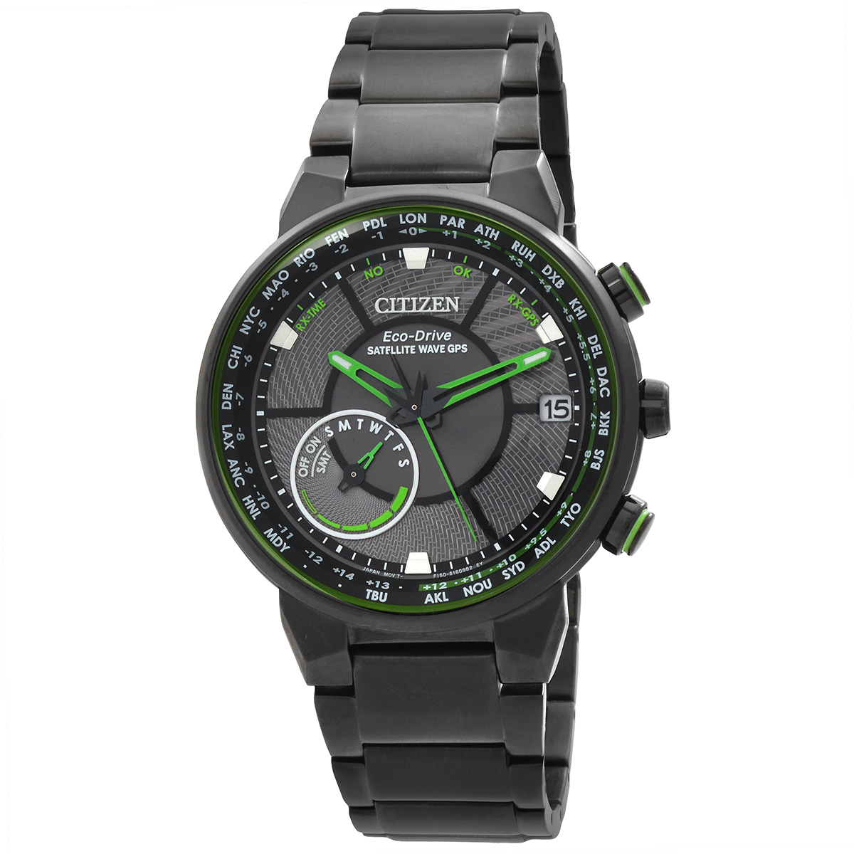 citizen satellite wave gps freedom black eco drive dial men's watch cc3035 50e citizen satellite wave gps freedom black eco drive dial men's watch cc3035 50e