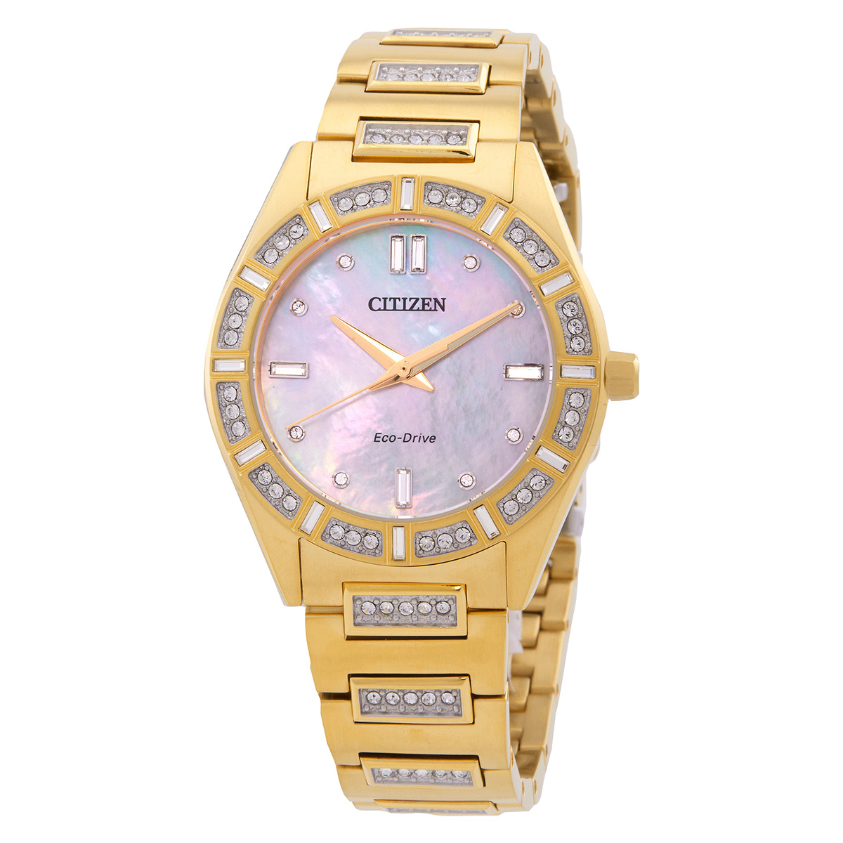 citizen silhouette crystal eco drive ladies watch em1022 51d citizen silhouette crystal eco drive ladies watch em1022 51d