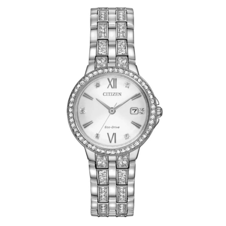 citizen silhouette quartz white dial ladies watch ew2341 63a citizen silhouette quartz white dial ladies watch ew2341 63a