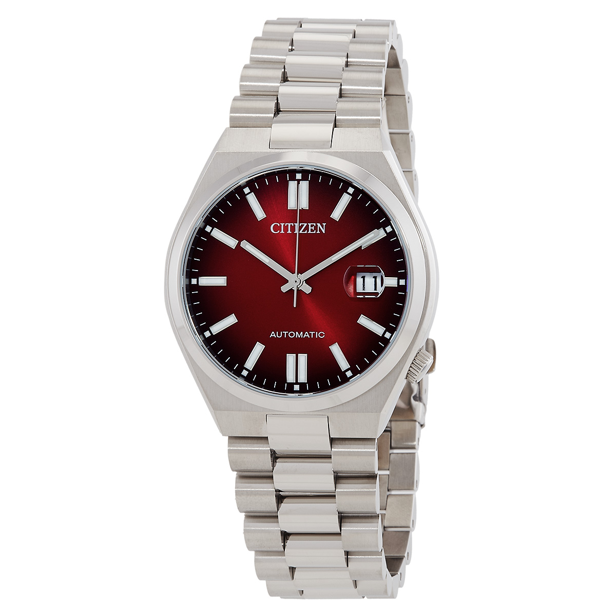 citizen tsuyosa automatic burgundy dial men's watch nj0150 56w citizen tsuyosa automatic burgundy dial men's watch nj0150 56w