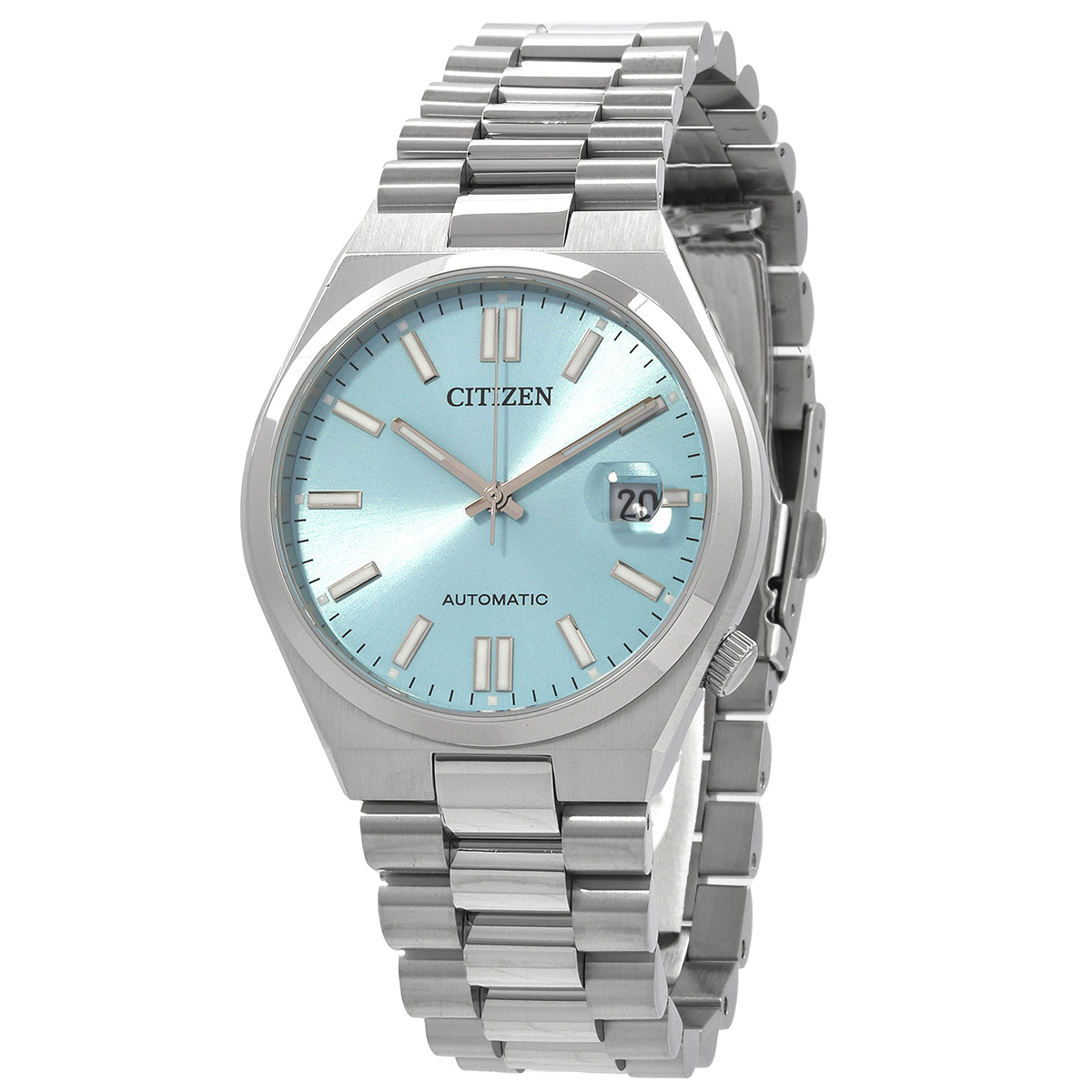 citizen tsuyosa automatic ice blue dial men's watch nj0151 88m citizen tsuyosa automatic ice blue dial men's watch nj0151 88m