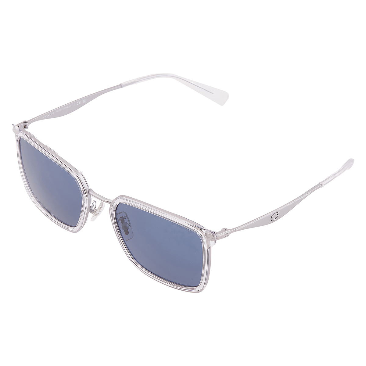 coach blue square men's sunglasses hc7171 945580 56 coach blue square men's sunglasses hc7171 945580 56