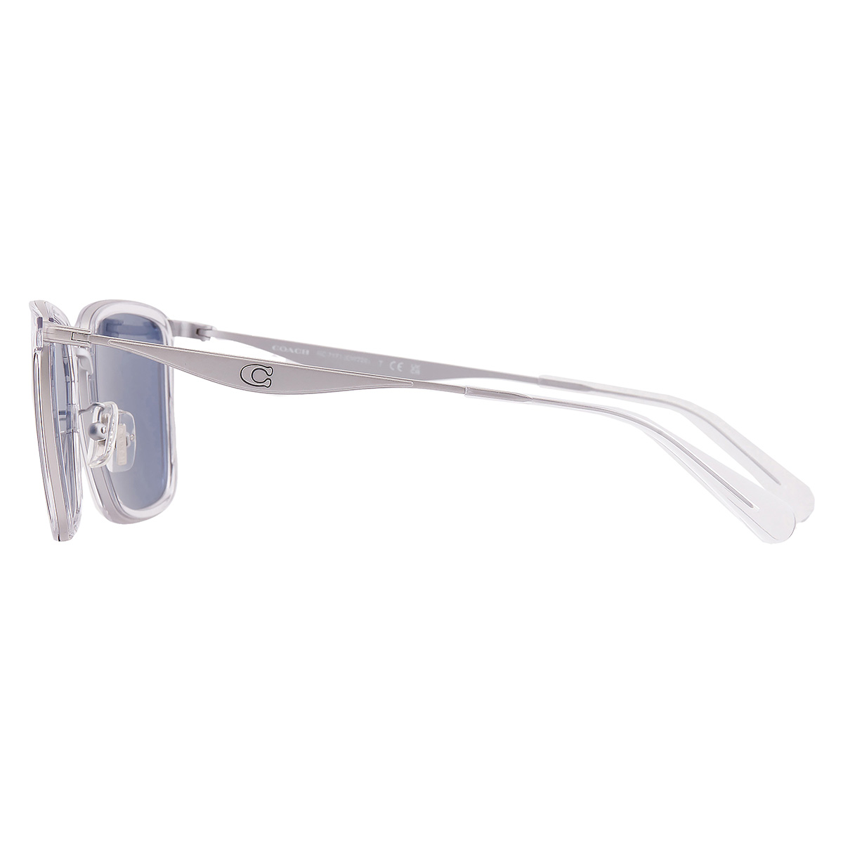 coach blue square men's sunglasses hc7171 945580 56 coach blue square men's sunglasses hc7171 945580 56