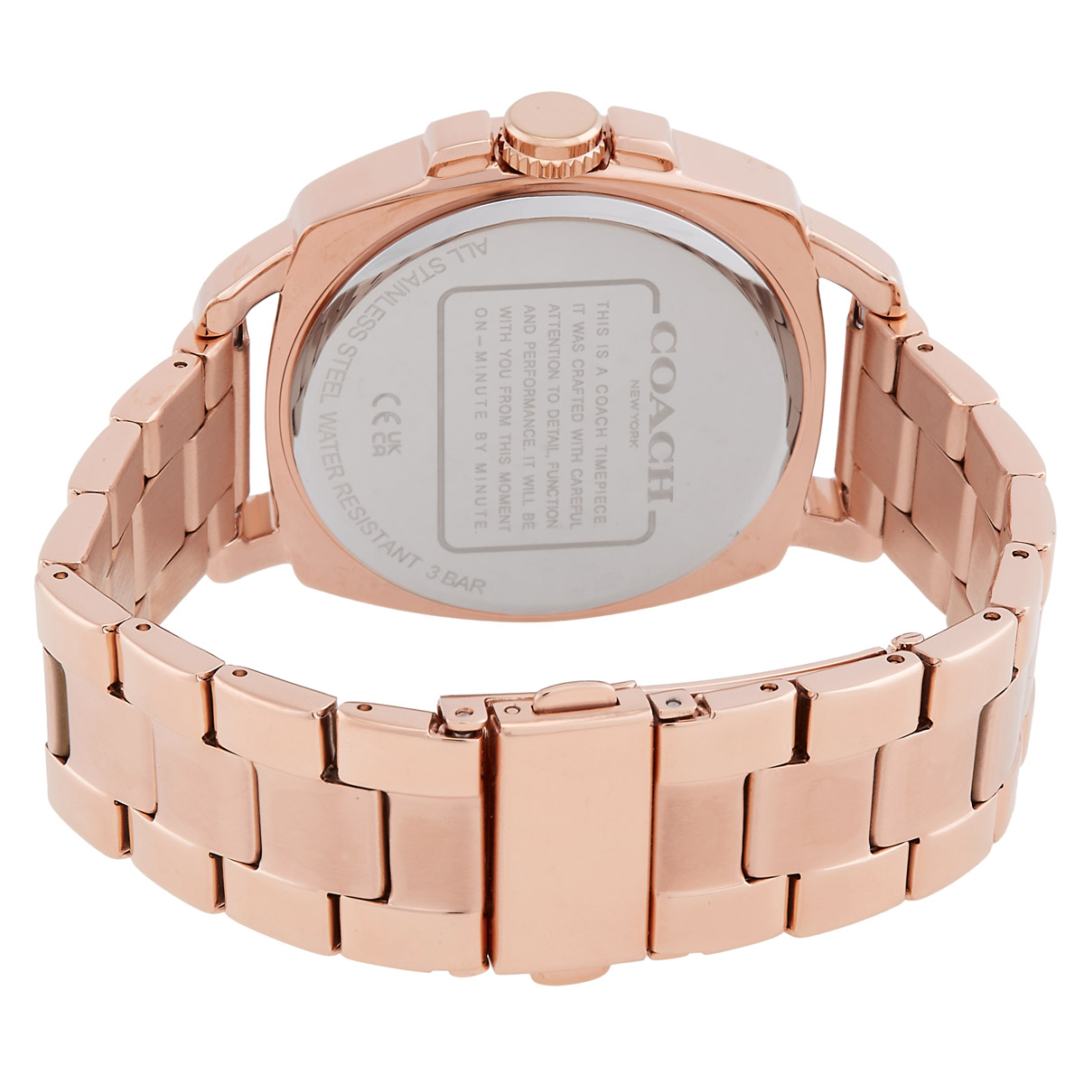 coach boyfriend chronograph quartz crystal silver dial ladies watch 14503949 coach boyfriend chronograph quartz crystal silver dial ladies watch 14503949
