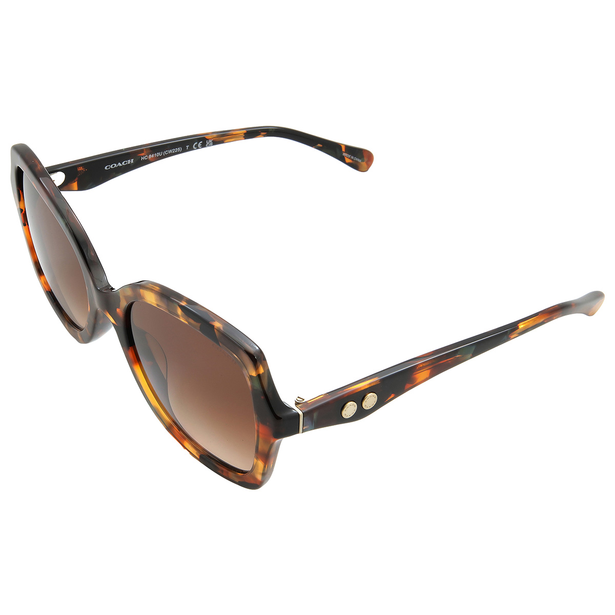 coach brown gradient butterfly ladies sunglasses hc8410u 584474 56 coach brown gradient butterfly ladies sunglasses hc8410u 584474 56