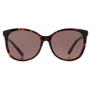 coach dark brown square ladies sunglasses hc8271u 512073 57