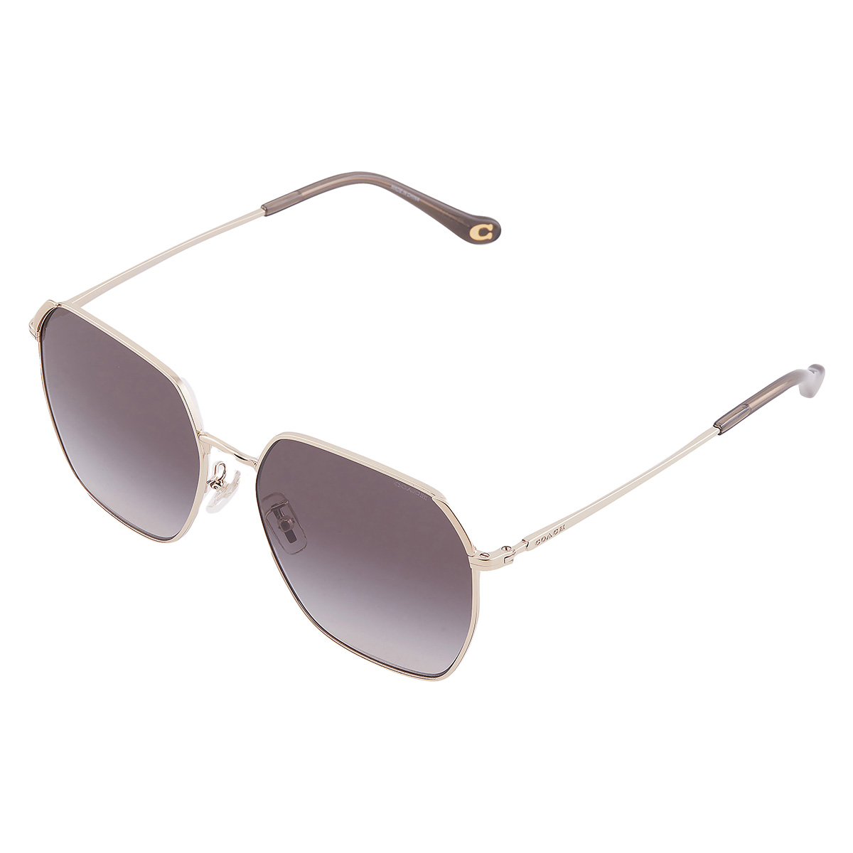 coach gradient grey geometric sunglasses hc7165d 90053c 60 coach gradient grey geometric sunglasses hc7165d 90053c 60