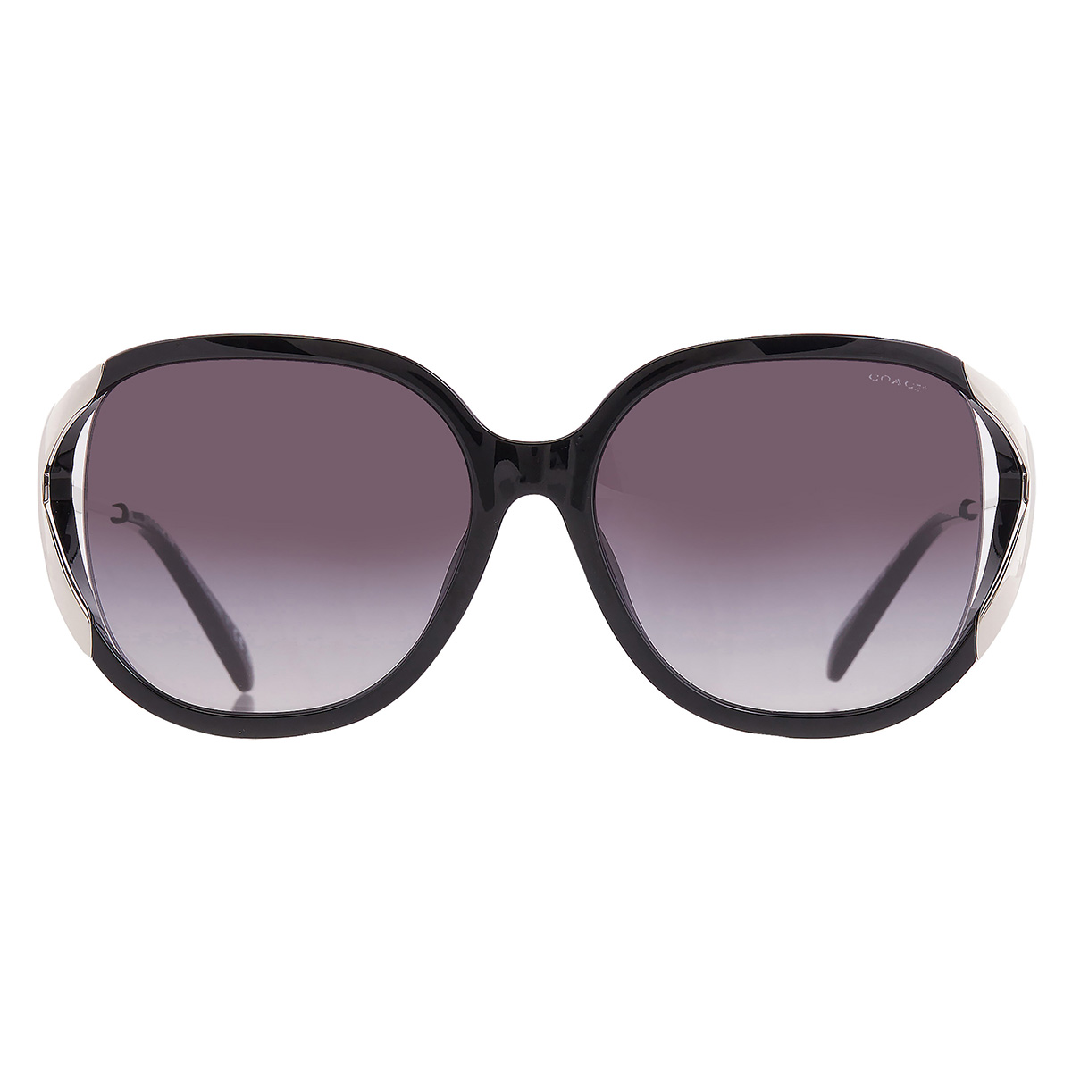 coach gradient grey oval sunglasses hc8396u 50028g 56 coach gradient grey oval sunglasses hc8396u 50028g 56