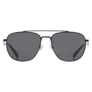 coach grey pilot men's sunglasses hc7172 939387 59