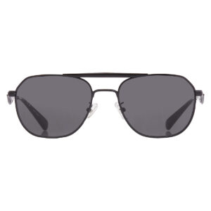 coach grey pilot men's sunglasses hc7178 939387 57