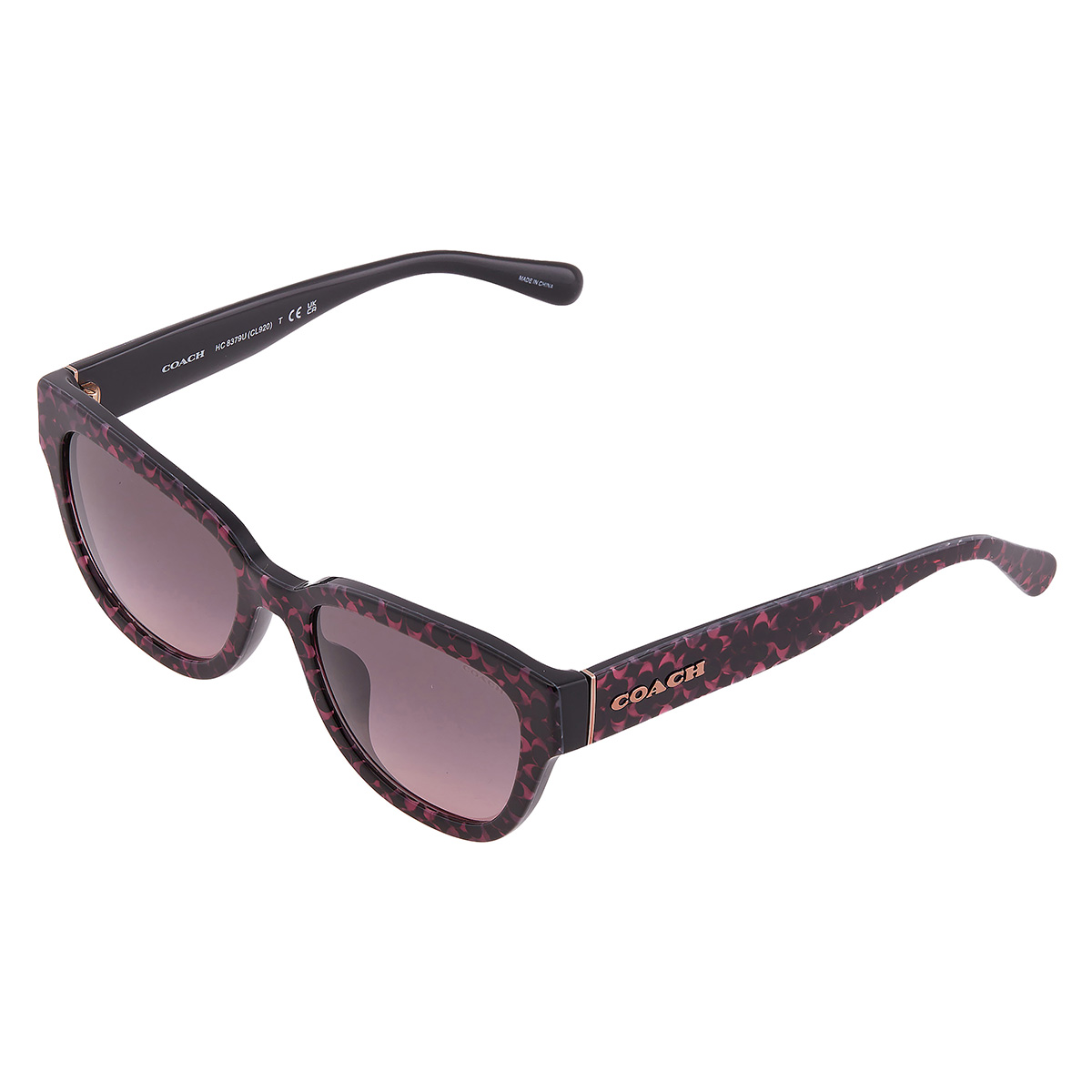 coach grey rose gradient butterfly ladies sunglasses hc8379u 578346 54 coach grey rose gradient butterfly ladies sunglasses hc8379u 578346 54