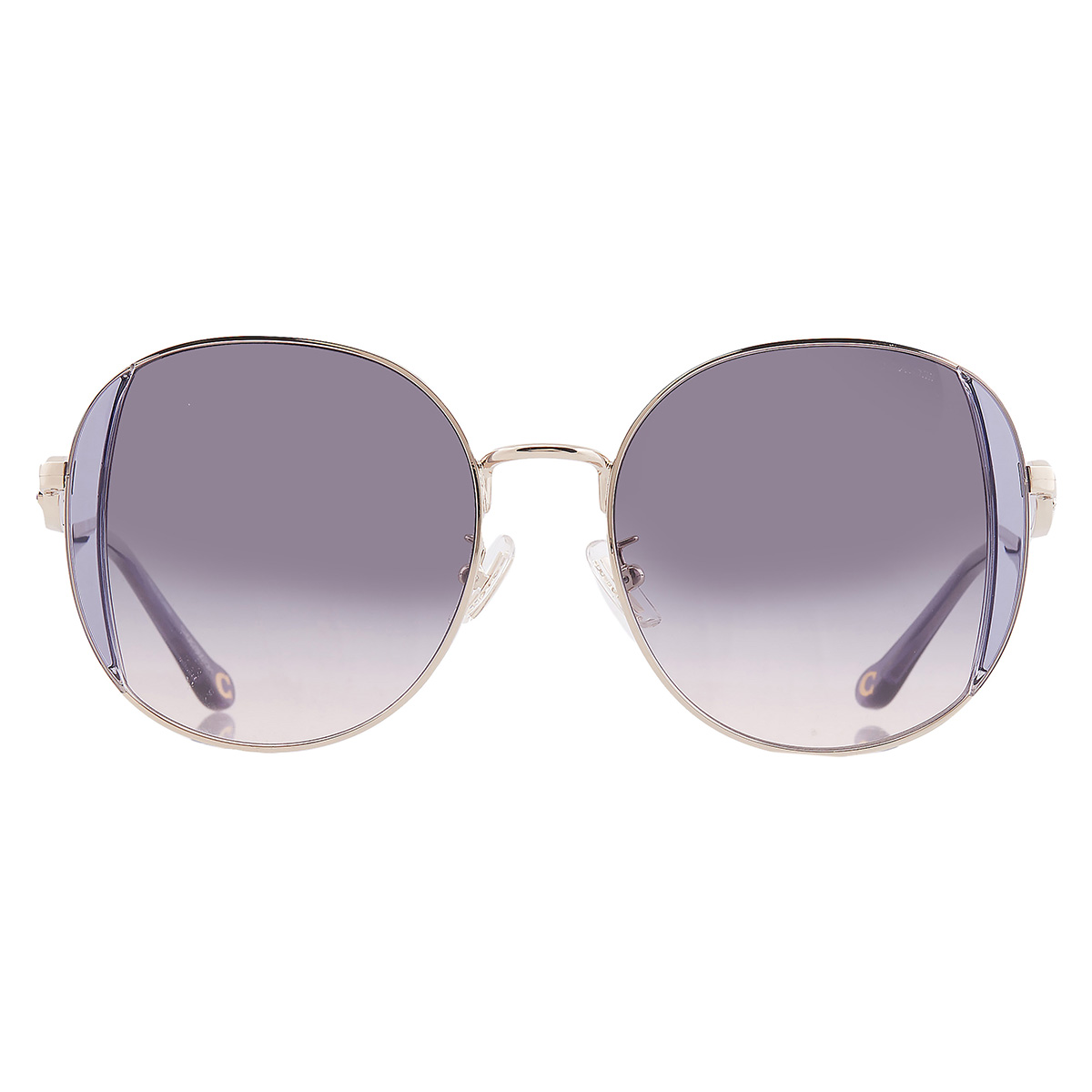 coach lilac peach gradient round ladies sunglasses hc7176b 900536 54 coach lilac peach gradient round ladies sunglasses hc7176b 900536 54