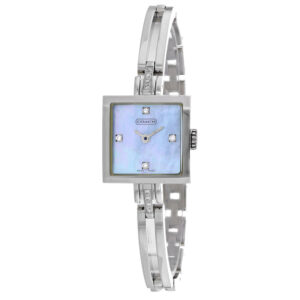 coach mother of pearl quartz mother of pearl dial ladies watch 14500449