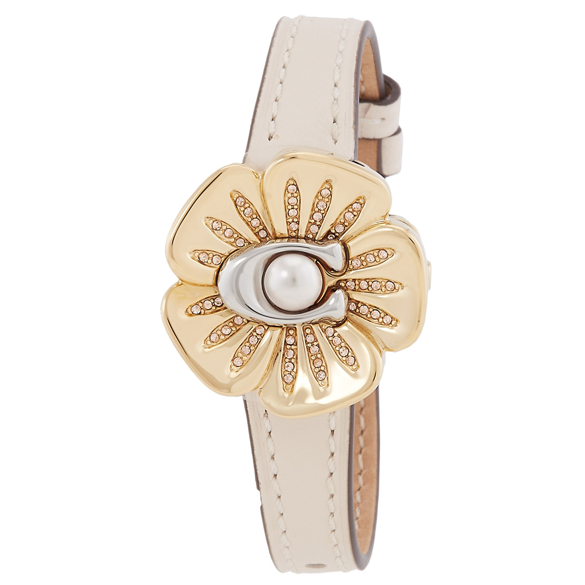 coach tea rose quartz silver dial ladies watch 14504151 coach tea rose quartz silver dial ladies watch 14504151