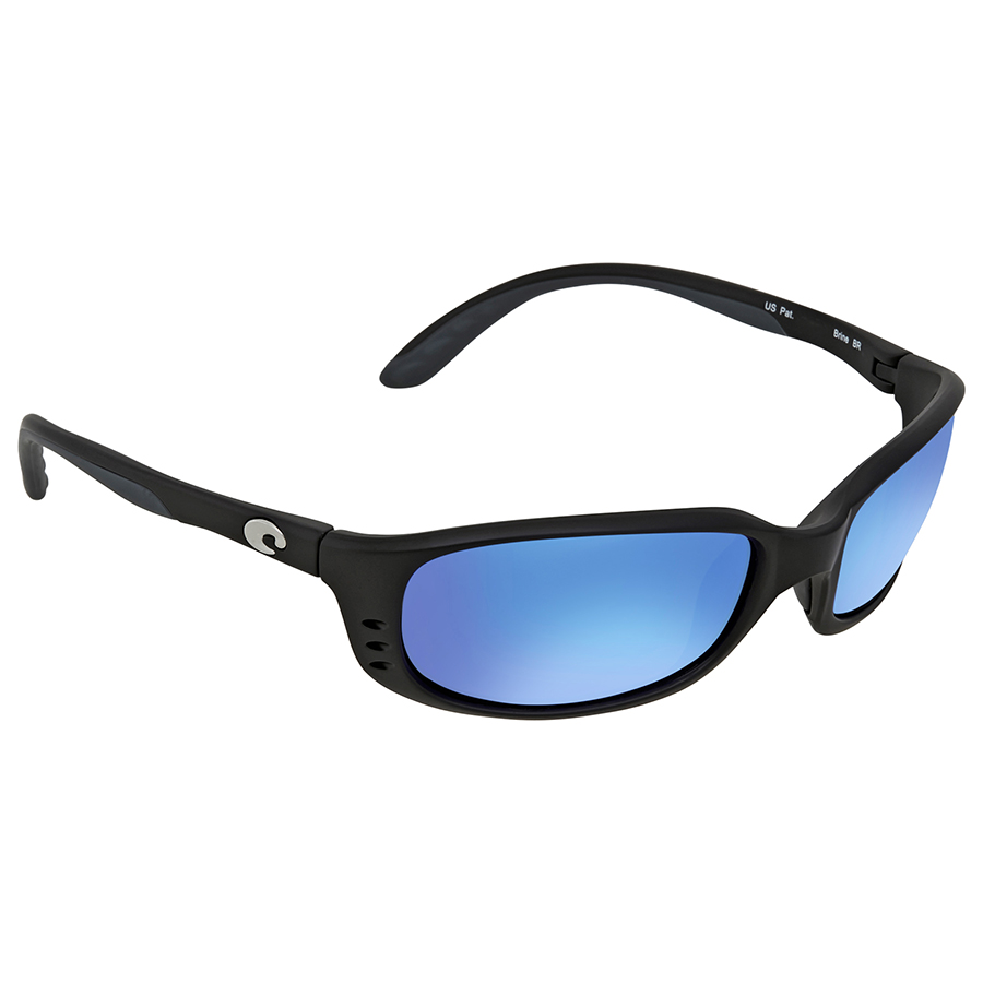 costa del mar brine blue mirror polarized glass men's sunglasses br 11 obmglp 59 costa del mar brine blue mirror polarized glass men's sunglasses br 11 obmglp 59