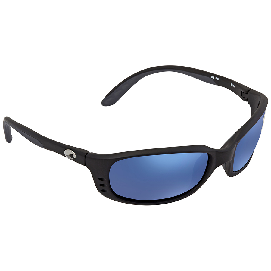 costa del mar brine blue mirror polarized polycarbonate men's sunglasses br 11 obmp 59 costa del mar brine blue mirror polarized polycarbonate men's sunglasses br 11 obmp 59