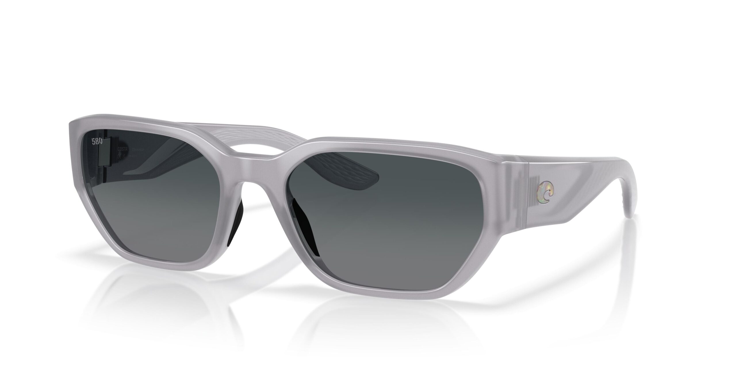 costa del mar clemente grey polarized glass rectangular ladies sunglasses 6s9125 912503 58 costa del mar clemente grey polarized glass rectangular ladies sunglasses 6s9125 912503 58