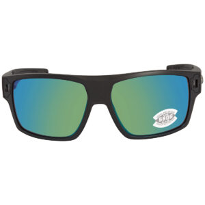 costa del mar diego green mirror polarized glass rectangular men's sunglasses 6s9034 903426 62