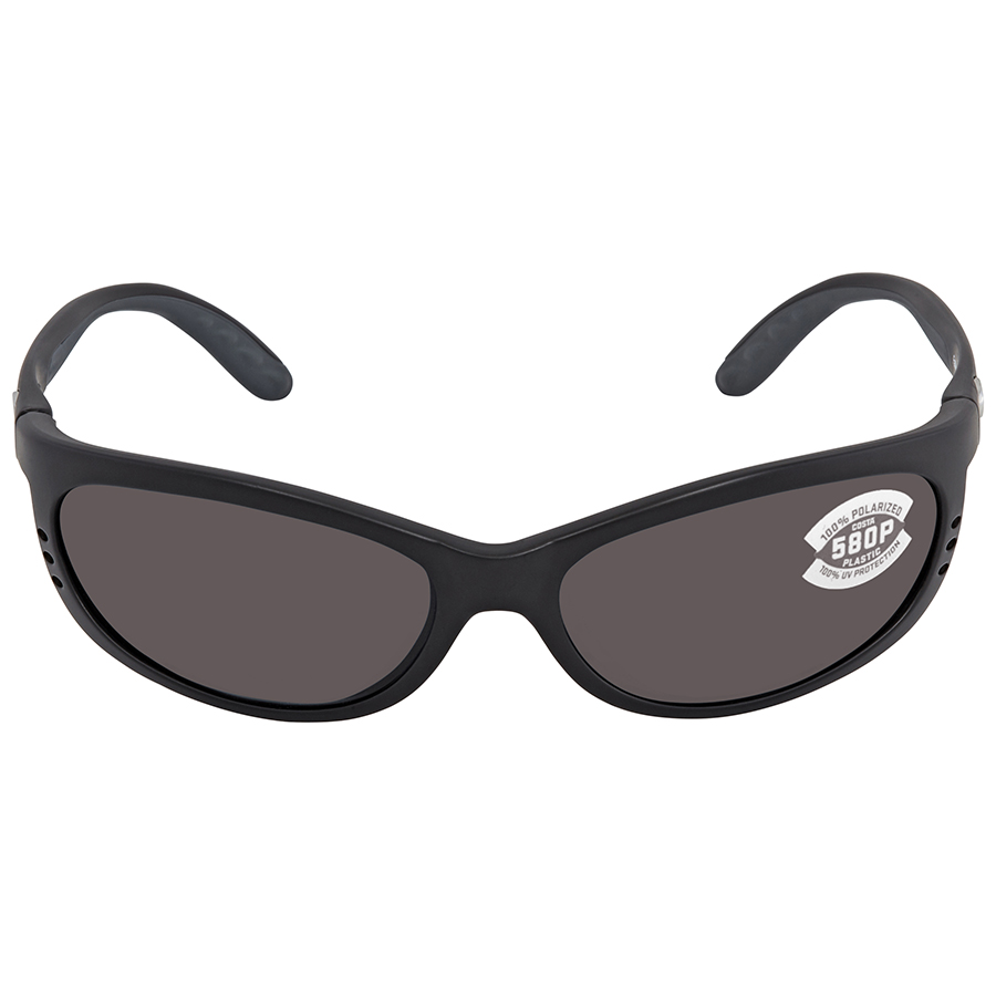 costa del mar fathom gray polarized polycarbonate men's sunglasses fa 11 ogp 61 costa del mar fathom gray polarized polycarbonate men's sunglasses fa 11 ogp 61