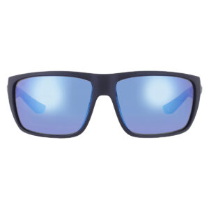 costa del mar fly line blue mirror polarized glass wrap men's sunglasses 6s9129 912902 64