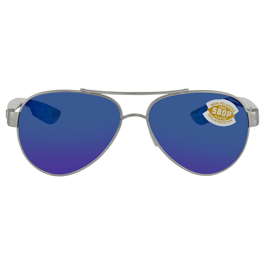 costa del mar loreto blue mirror polarized polycarbonate ladies sunglasses lr 21 obmp 56 costa del mar loreto blue mirror polarized polycarbonate ladies sunglasses lr 21 obmp 56