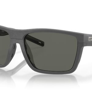 costa del mar pargo grey polarized glass rectangular men's sunglasses 6s9086 908602 61