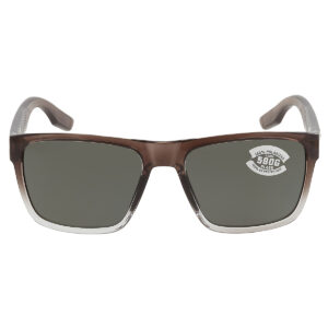 costa del mar paunch xl grey polarized glass 580g square men's sunglasses 6s9050 905005 59