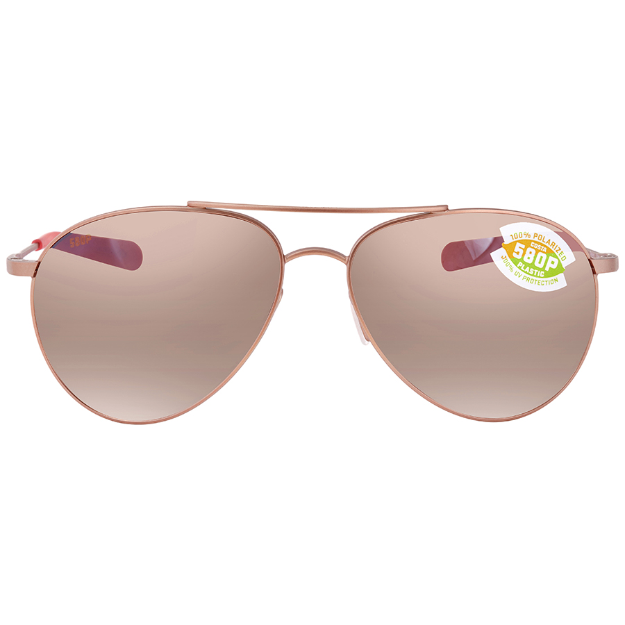 costa del mar piper copper silver mirror polarized polycarbonate ladies sunglasses pip 184 oscp 58 costa del mar piper copper silver mirror polarized polycarbonate ladies sunglasses pip 184 oscp 58